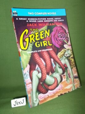 Book cover of THE GREEN GIRL and THE ROBOT PERIL