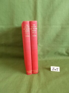 Book cover of THE COUNT OF MONTE CRISTO VOLUMES 1 AND 2